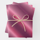 Kerstvakantie Verjaardagsfeest Bordeaux Glanzend Inpakpapier Vel (In situ)