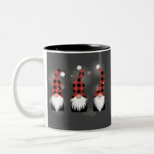 Kerstvakantie Xmas Grappige Winter Kabouter Liefhe Tweekleurige Koffiemok