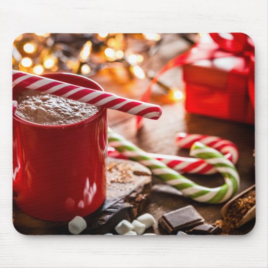 kerstvakantiedecor kerst kerst-decor muismat (Voorkant)