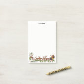 Kerstvakantiekerstdag — Sinterklaas #4 Post-it® Notes (Op bureau)