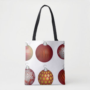 kerstvakantiekerstfeestelijke decoratie draagtas