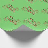 kerstvakantiemotieven cadeaupapier (Hoek)