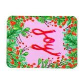 Kerstval - Joy Magneet (Horizontaal)