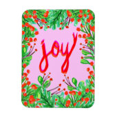 Kerstval - Joy Magneet (Verticaal)