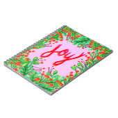 Kerstval - Joy Notitieboek (Linkerzijde)