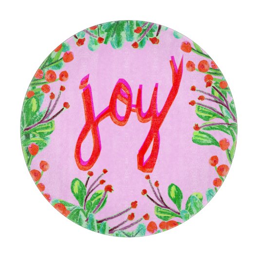 Kerstval - Joy Snijplank (Voorkant)