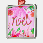 Kerstval - Noel Metalen Ornament (Links)