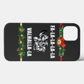 Kerstvalhalla T-Shirt Case-Mate iPhone Case (Achterkant (horizontaal))