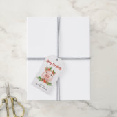 Kerstvarken Vakantie Cadeautags Cadeaulabel (Met Touw)