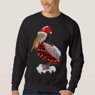 Kerstveer Pelican Santa Hat Costume Bird Love Trui