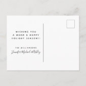 Kerstveer Vrede Briefkaart (Achterkant)