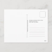 Kerstvenster  Briefkaart (Achterkant)