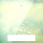 Kerstvenster Cling Retail Raamsticker (Vel 3)