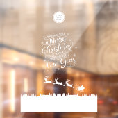 Kerstvenster Cling Retail Raamsticker (Vel 2)