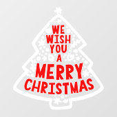 Kerstvenster Raamsticker (Vel)