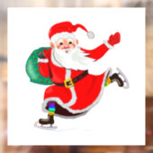 Kerstvenster Sinterklaas met cadeautjes Raamsticker (Vel 2)