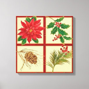 Kerstvenstercanvas afdrukken