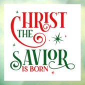 kerstvensterkoeling raamsticker (Vel 3)