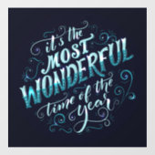 kerstvensterkoeling raamsticker (Vel)