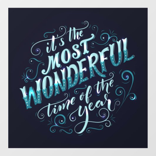 kerstvensterkoeling raamsticker (Vel)