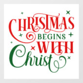 kerstvensterkoeling raamsticker (Vel)