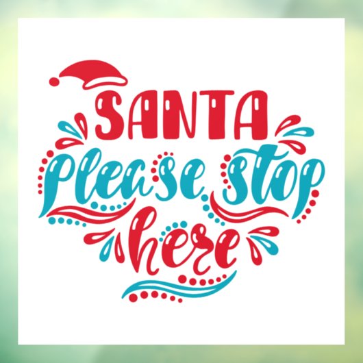 kerstvensterkoeling raamsticker (Vel 3)