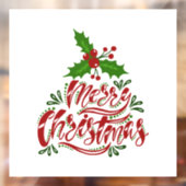 kerstvensterkoeling raamsticker (Vel 2)