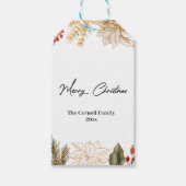 kerstventilator cadeaulabel (Voorkant)