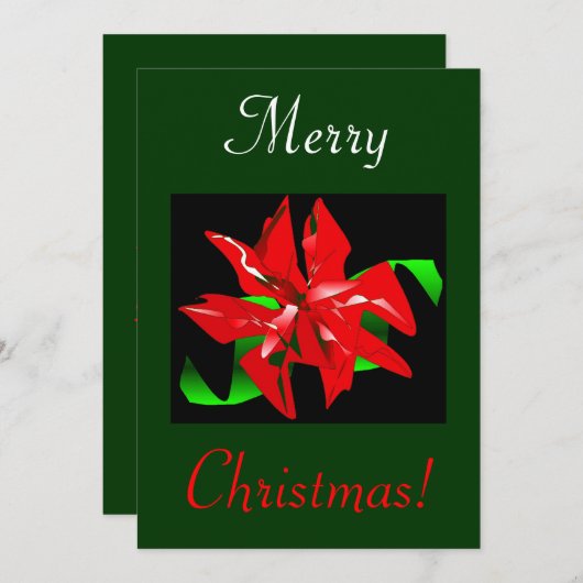 kerstventilator I Kaart (Voorkant / Achterkant)