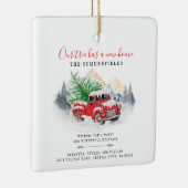 Kerstverandering van de Aankondiging van de Verpla Keramisch Ornament (Rechts)