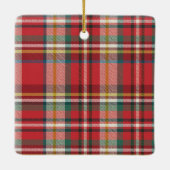 Kerstverandering van de Aankondiging van de Verpla Keramisch Ornament (Achterkant)