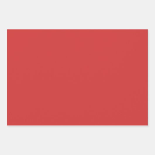 Kerstverf spatter in Retro Red en Olive Green Inpakpapier Vel (Voorkant 3)