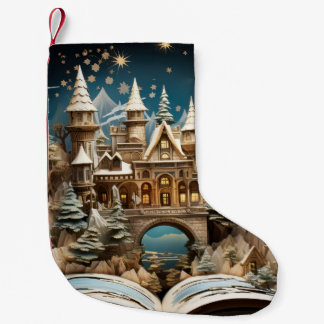 Kerstverhaal Castle Pop-Up Wonderland Kleine Kerstsok