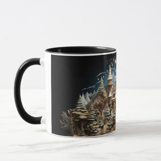 Kerstverhaal Castle Pop-Up Wonderland Mok (Links)