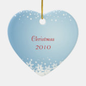 Kerstverhaal Luke 2 Christelijk  Keramisch Ornament (Achterkant)