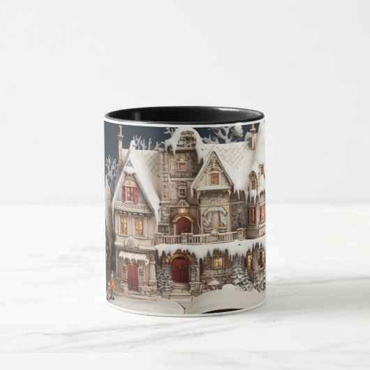 Kerstverhaal Manor met kind en hond Mok (Midden)