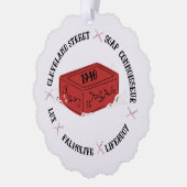 Kerstverhaal Ralphie Soap Connoisseur Ornament Kaart (Links)