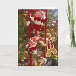 KERSTVERJAARDAG OF DECEMBER VERJAARDAG FEESTDAGEN KAART