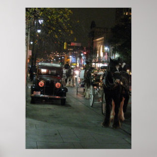 Kerstverlichting 2008 - In het centrum Poster