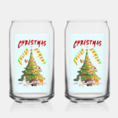 kerstverlichting blikvorm glas (Achterkant)