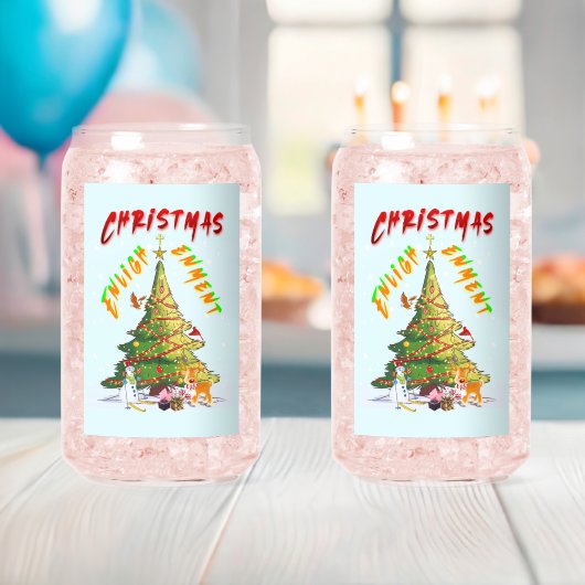 kerstverlichting blikvorm glas (Insitu (Baby Shower))