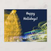 kerstverlichting briefkaart (Voorkant)