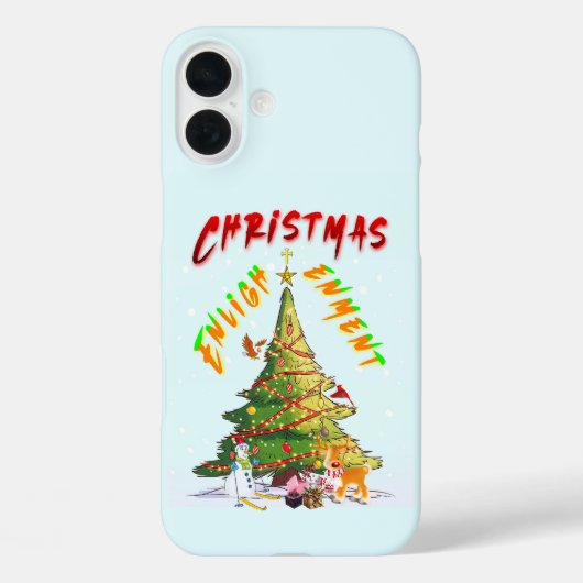 kerstverlichting Case-Mate iPhone case (Achterkant)