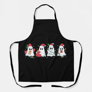 Kerstverlichting Cute Ghost Kerstmis Boo Schort