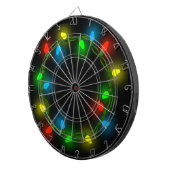 kerstverlichting dartbord (Voorkant Rechts)