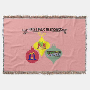 kerstverlichting deken