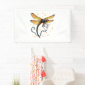 Kerstverlichting Dragonfly Spandoek (Insitu)