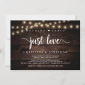 Kerstverlichting, Elopement, Niets gewoons, Alleen Kaart (Voorkant)