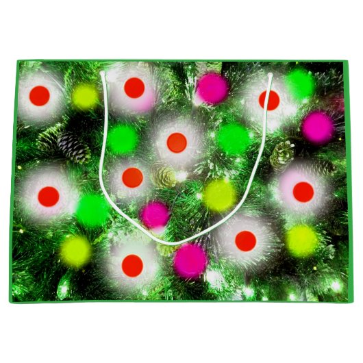 kerstverlichting groot cadeauzakje (Voorkant)