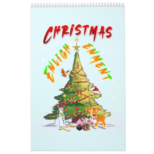 kerstverlichting kalender (Hoes)